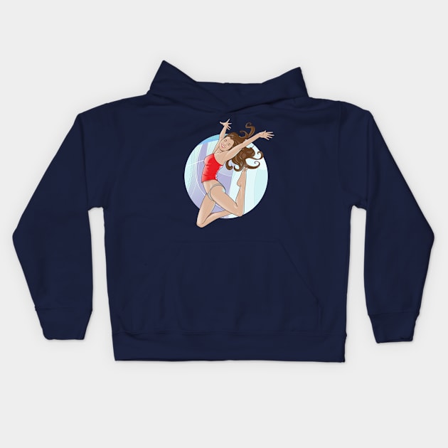 Jumping Kids Hoodie by HectorGomez